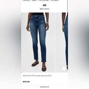 AG Mari Skinny Jeans